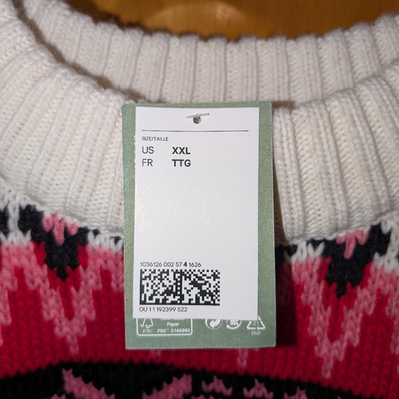 H&M fair isle sweater - Picture 4 of 4